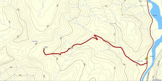 Tunnel Hut Map